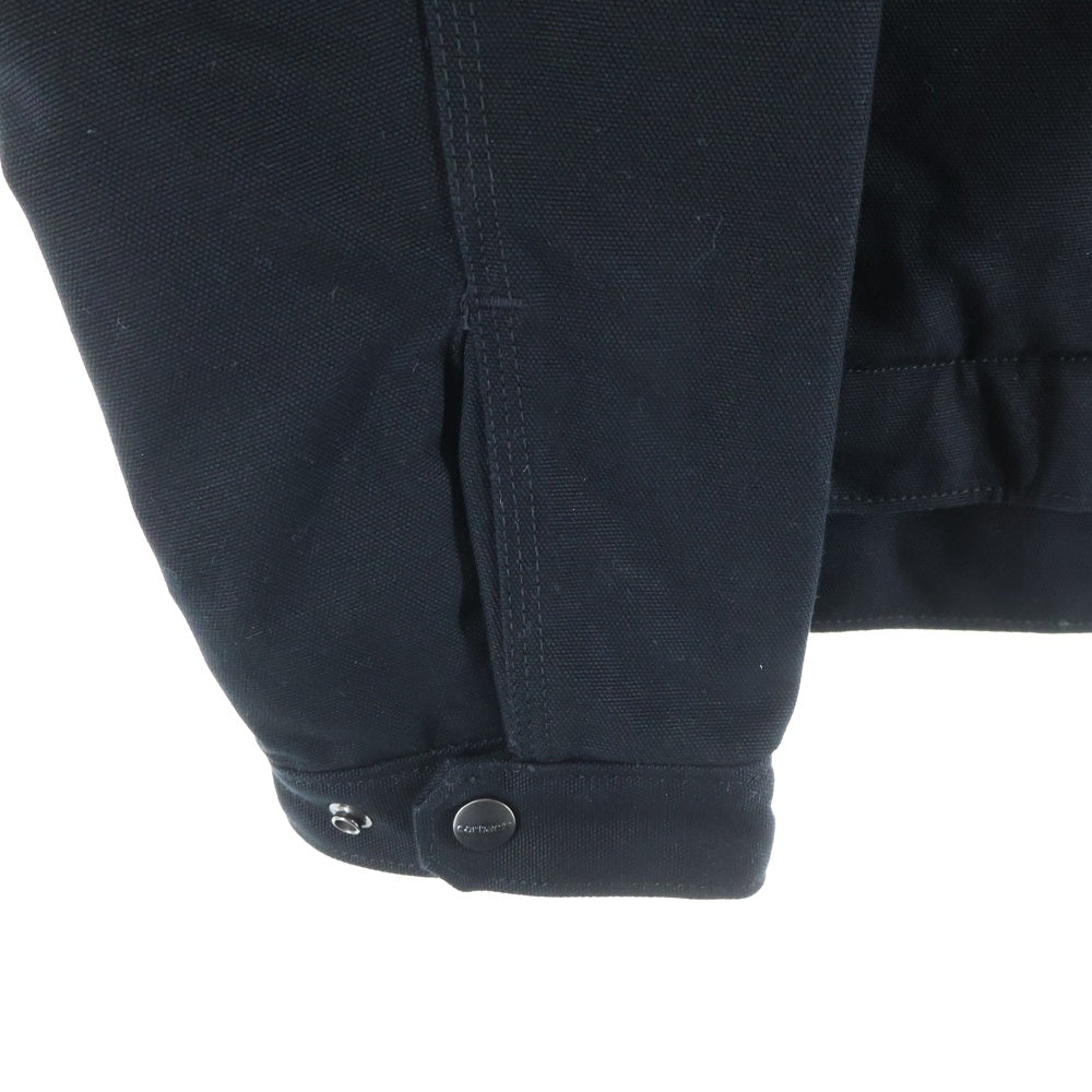 Carhartt WIP(カーハート ダブリューアイピー) DETROIT JACKET 裏地ブランケット ダック地 デトロイトジャケット ブラック OJ3828