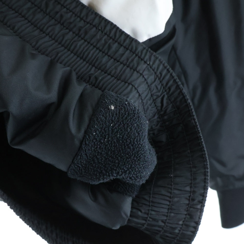 NIKE(ナイキ) NSW SYNTHETIC FILL FZ ナイロン ロゴプリント ジップアップジャケット ブラック/ホワイト CD9235-010