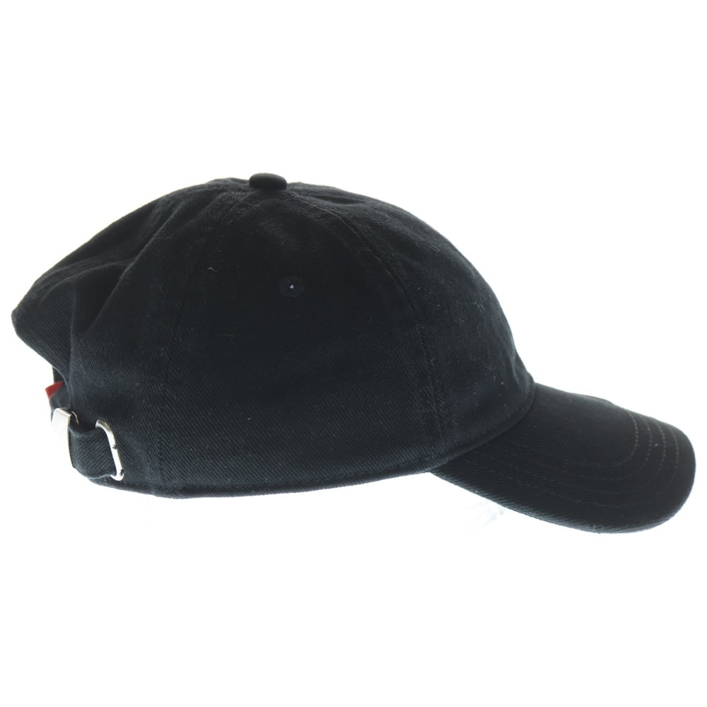 DIESEL(ディーゼル) オーバルロゴプレートデザイン 6パネル アジャスター付き ベースボールキャップ 帽子 ブラック A11357