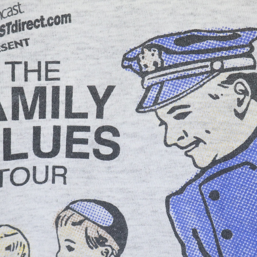 VINTAGE(ヴィンテージ) 90S VINTAGE 1999 THE FAMILY VALUES TOUR TEE ヴィンテージ ザファミリーバリューズツアー 両面プリントTシャツ 半袖クルーネックカットソー グレー
