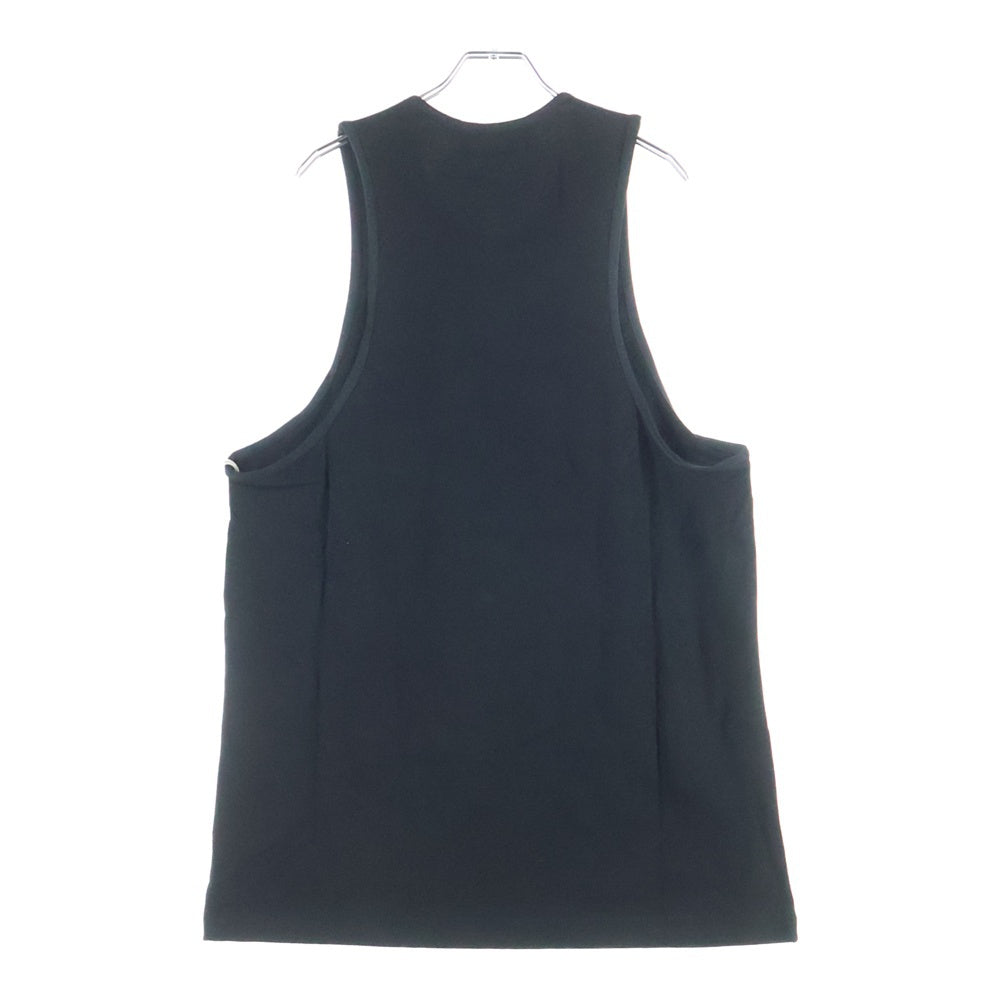 FEAR OF GOD ESSENTIALS(フィアオブゴッド エッセンシャルズ) ロゴパッチ コットン タンクトップ カットソー ブラック