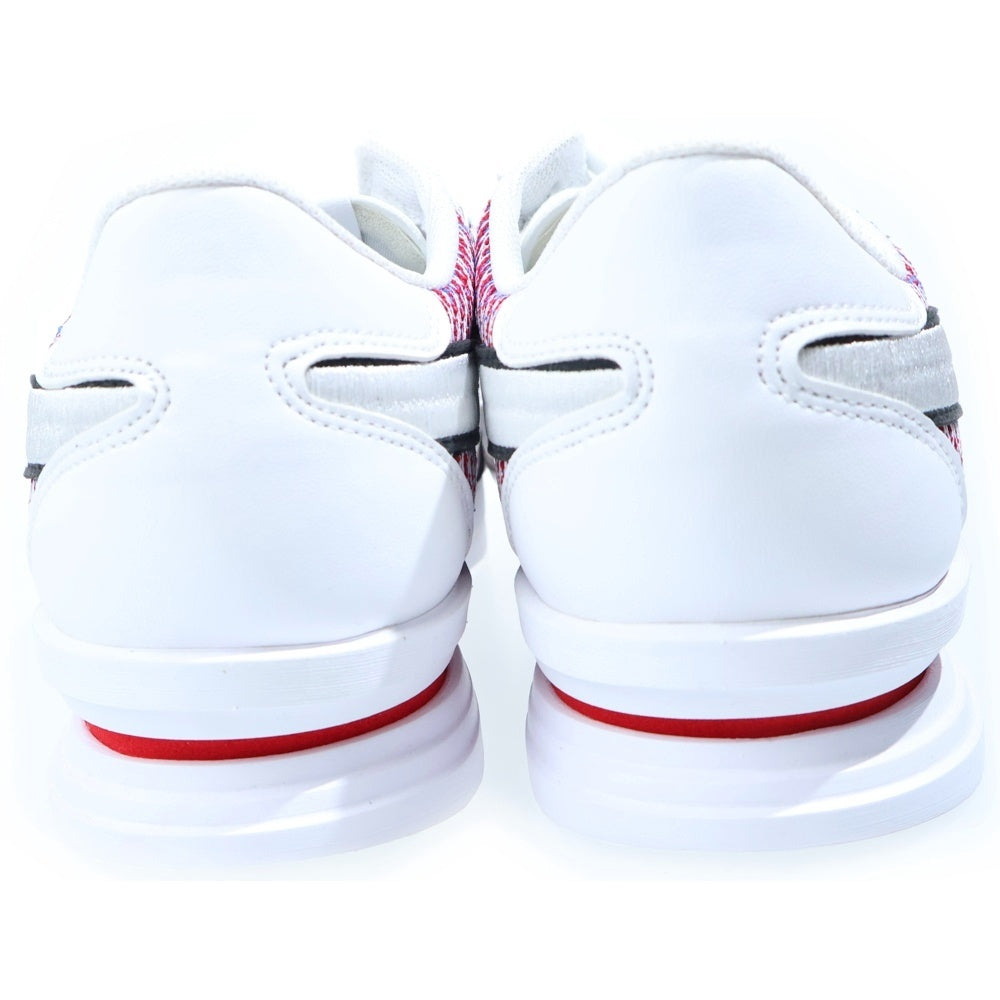 Onitsuka Tiger(オニツカタイガー) CORSAIR コルセア メッシュデザイン ローカットスニーカー ホワイト/レッド US10/28cm 1183A773
