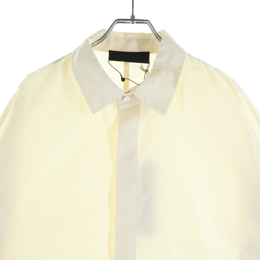 FEAR OF GOD ESSENTIALS(フィアオブゴッド エッセンシャルズ) ポリコットン ロング長袖シャツ アイボリー 669-10059010
