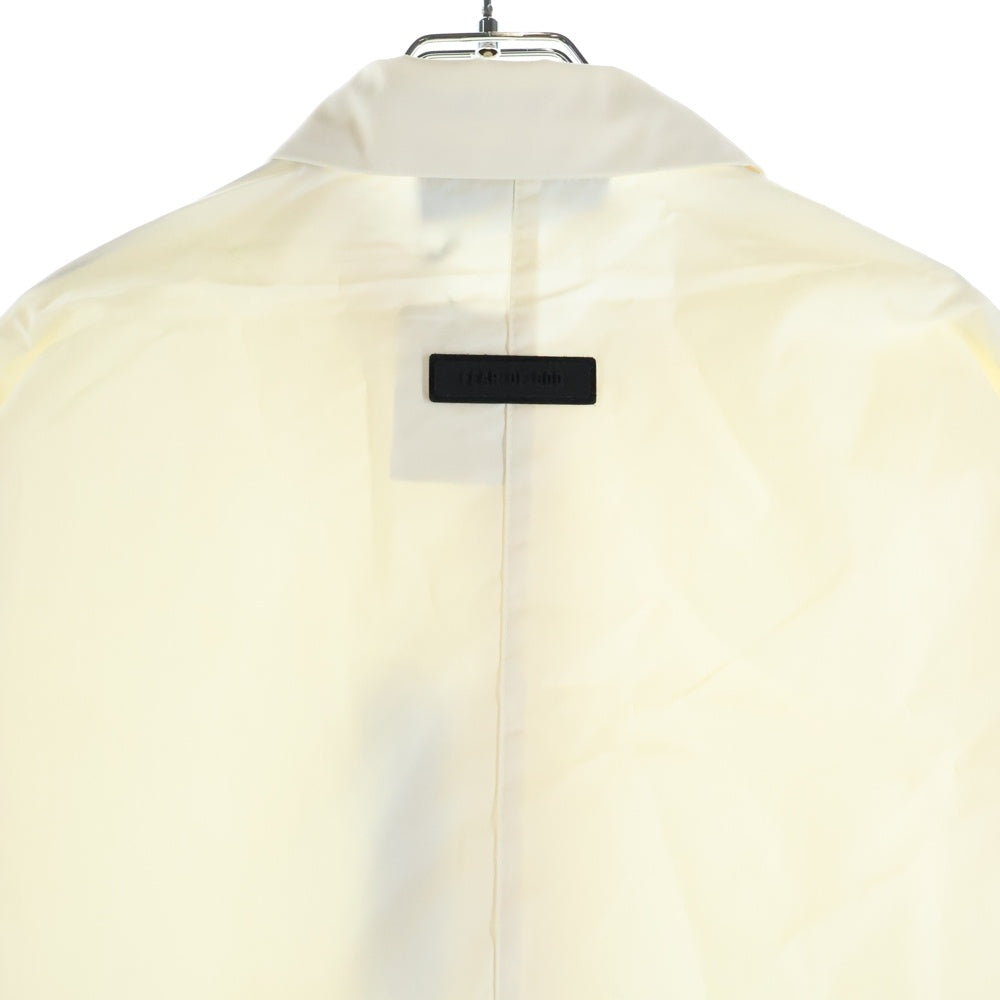 FEAR OF GOD ESSENTIALS(フィアオブゴッド エッセンシャルズ) ポリコットン ロング長袖シャツ アイボリー 669-10059010