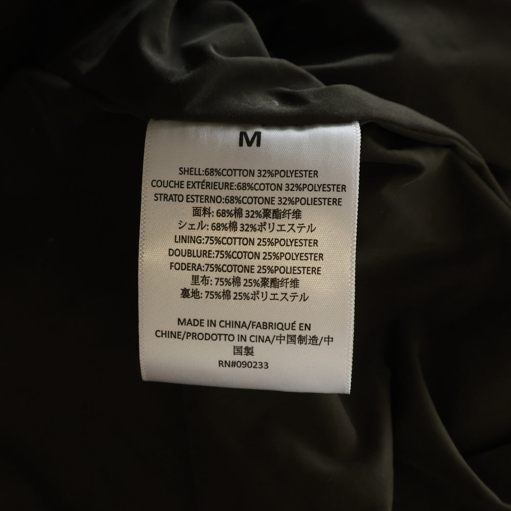 FEAR OF GOD ESSENTIALS(フィアオブゴッド エッセンシャルズ) バックロゴ ポリコットン ステンカラーコート チャコール