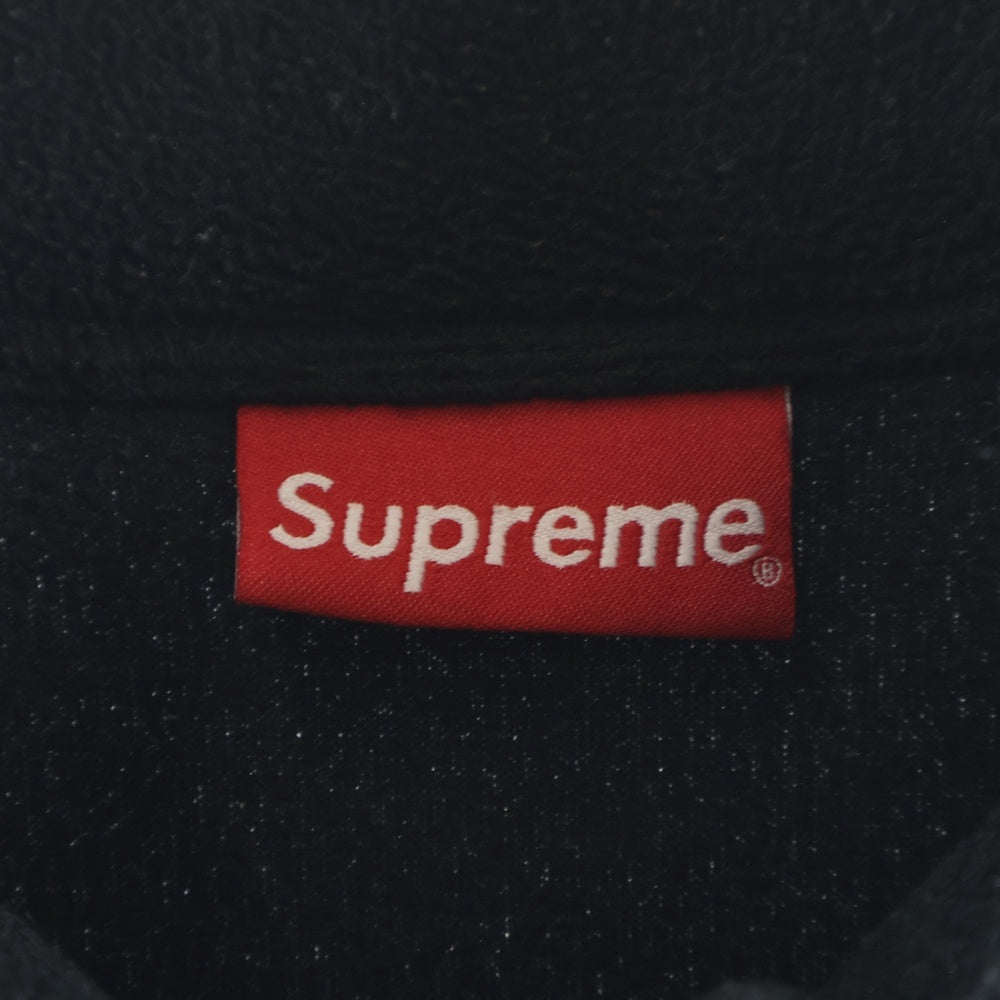 SUPREME(シュプリーム) 19AW Polartec Half Zip Pullover ポーラテック ハーフジップ フリースプルオーバー ブラック