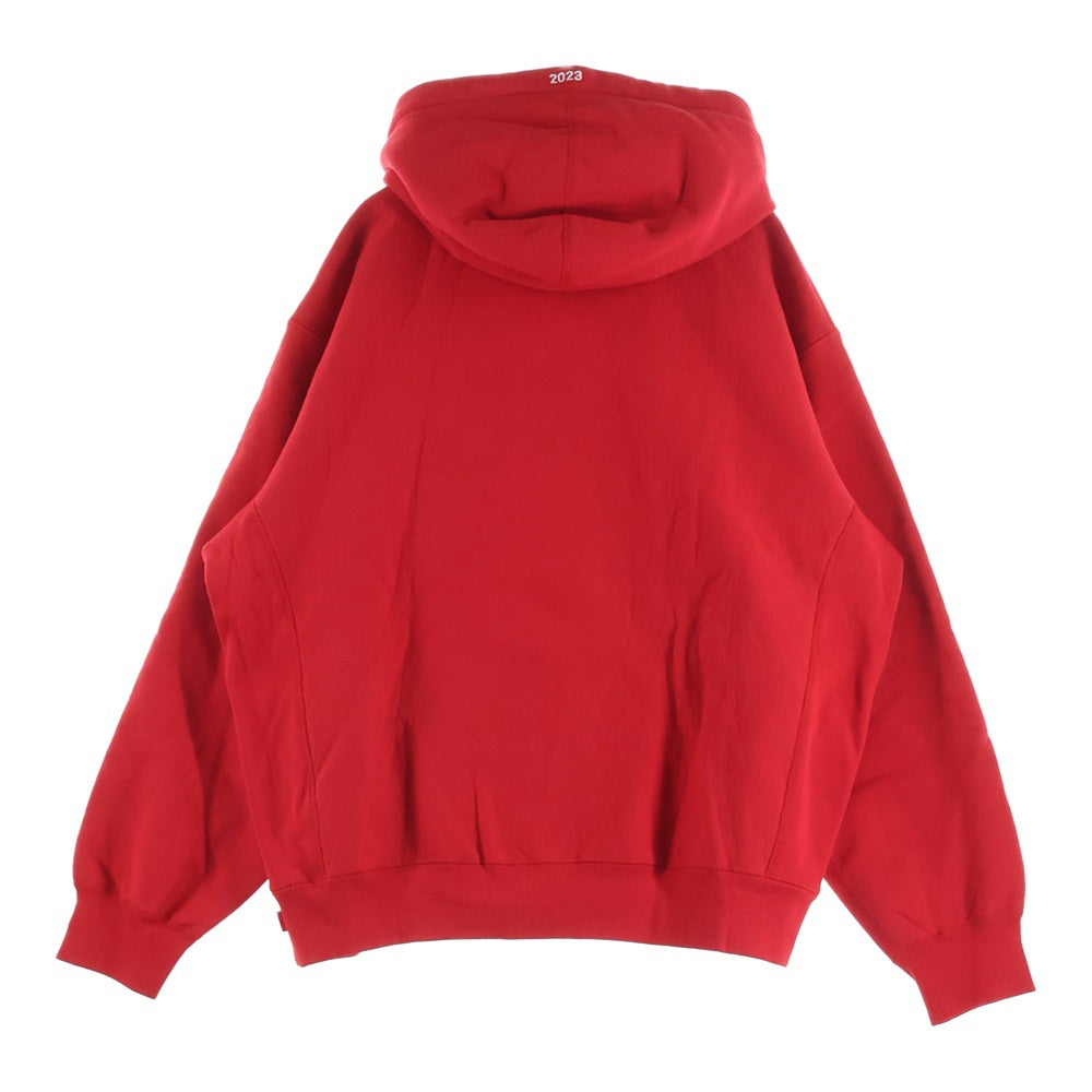 SUPREME(シュプリーム) 23AW Box Logo Hooded Sweatshirt ボックスロゴ スウェット プルオーバーパーカー レッド