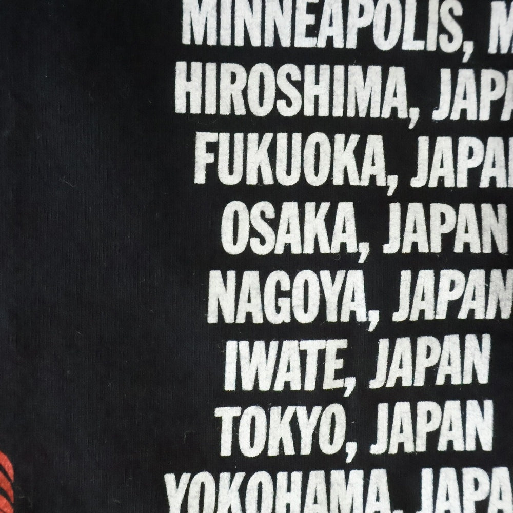 VINTAGE(ヴィンテージ) 90S VINTAGE VAN HALEN III WORLD TOUR 1998 GIANT ヴィンテージ ヴァンヘイレン 両面プリント ワールドツアー 半袖Tシャツ カットソー ブラック