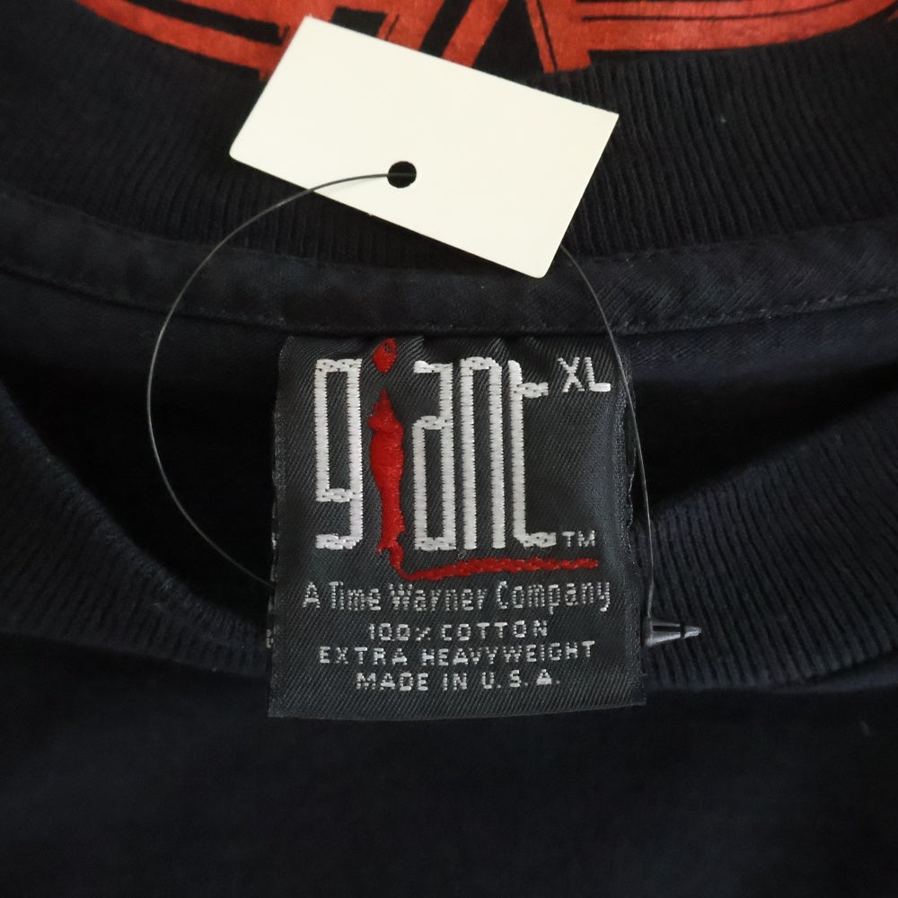 VINTAGE(ヴィンテージ) 90S VINTAGE VAN HALEN III WORLD TOUR 1998 GIANT ヴィンテージ ヴァンヘイレン 両面プリント ワールドツアー 半袖Tシャツ カットソー ブラック