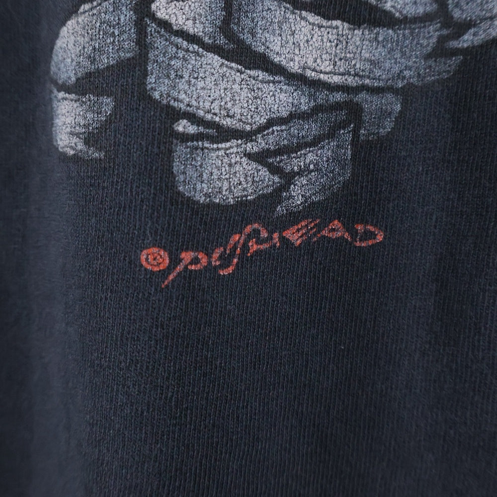 VINTAGE(ヴィンテージ) 00S VINTAGE METALLICA PUSHEAD 2004 MADLY IN ANGER WITH THE WORLD TOUR TENNESSEE RIVER メタリカ パスヘッド 両面プリント ワールドツアー半袖Tシャツ