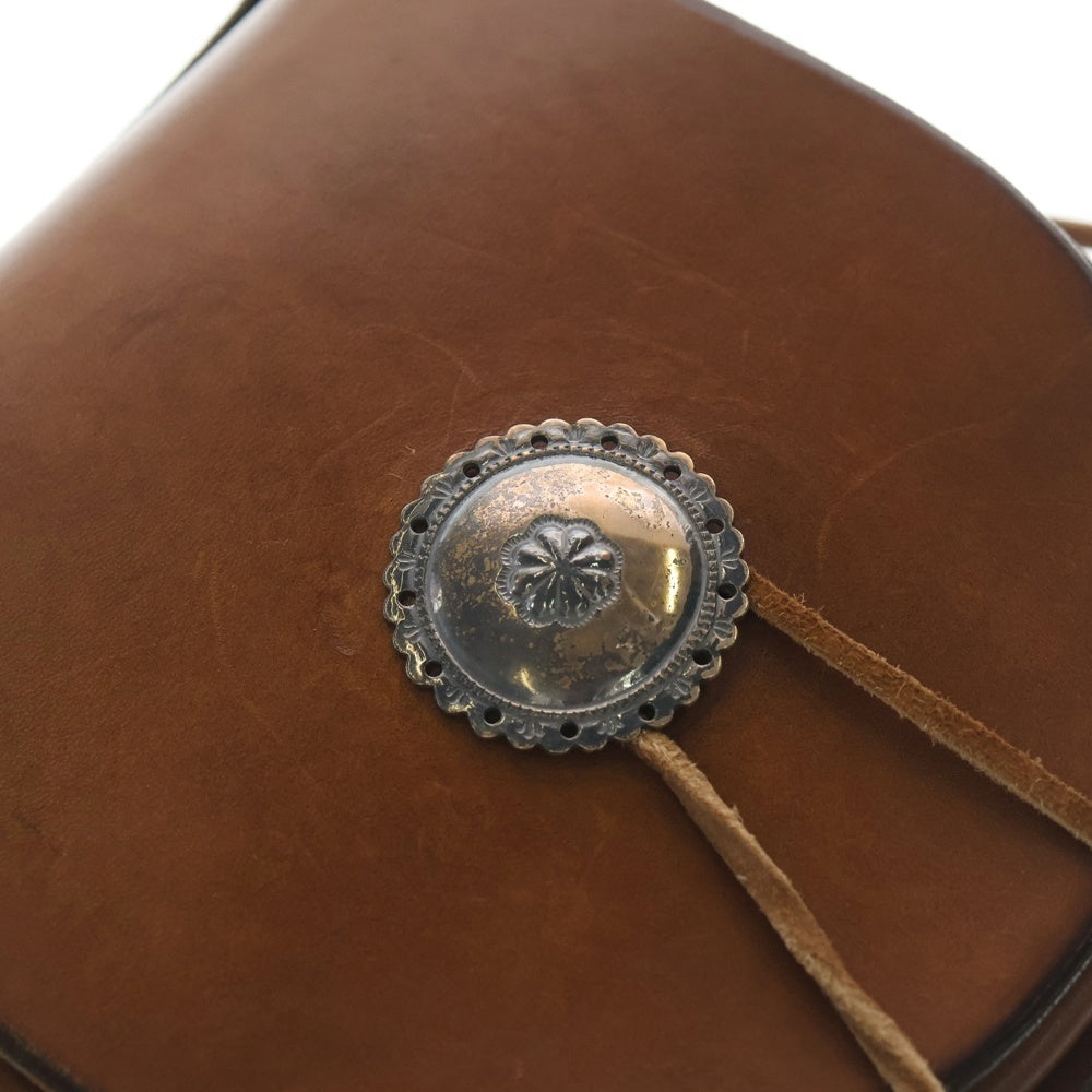 goro's(ゴローズ) サドルレザー SVコーン コンチョカスタム 丸型