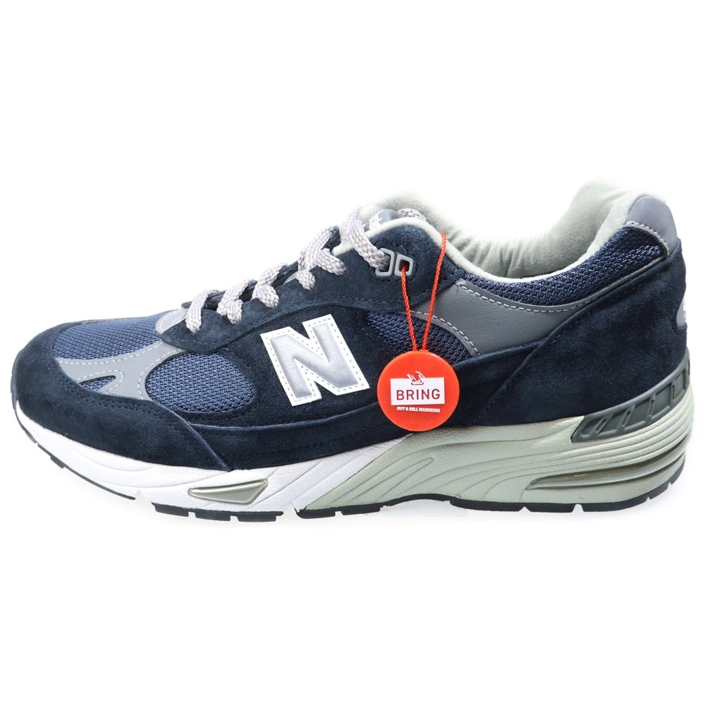 New Balance(ニューバランス) M991NV スウェード ローカットスニーカー ネイビー US10/28cm