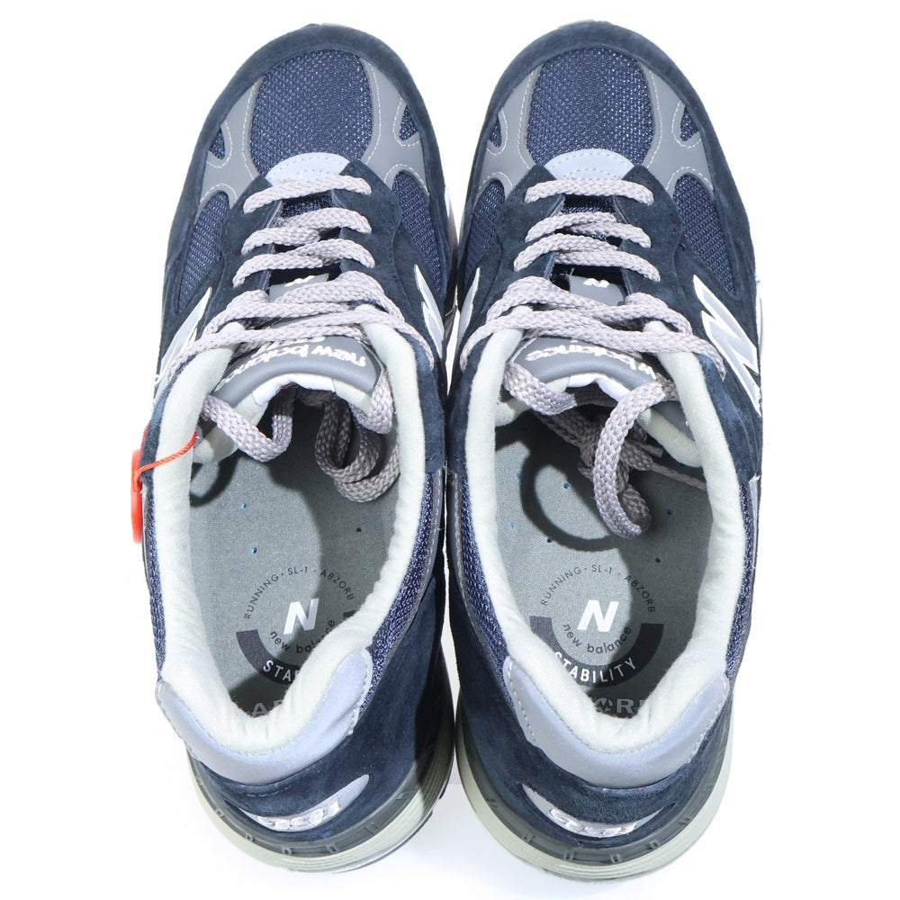 New Balance(ニューバランス) M991NV スウェード ローカットスニーカー ネイビー US10/28cm