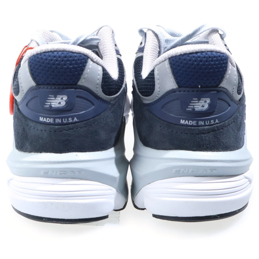 New Balance(ニューバランス) M990NV6 スウェード ローカットスニーカー ネイビー US10.5/28.5cm