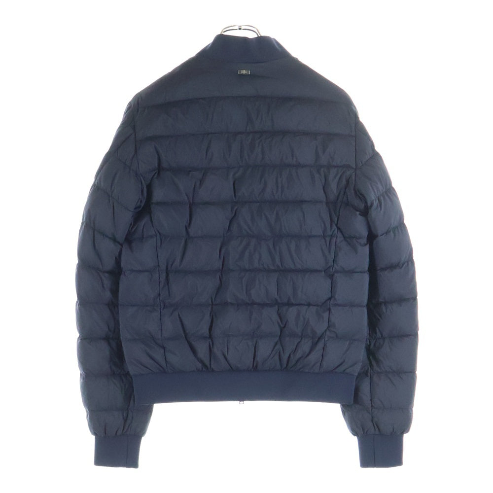 HERNO(ヘルノ) アビエイター ダブルポケット ジップアップ ダウンジャケット ブラック PI010ULE-19288-9200