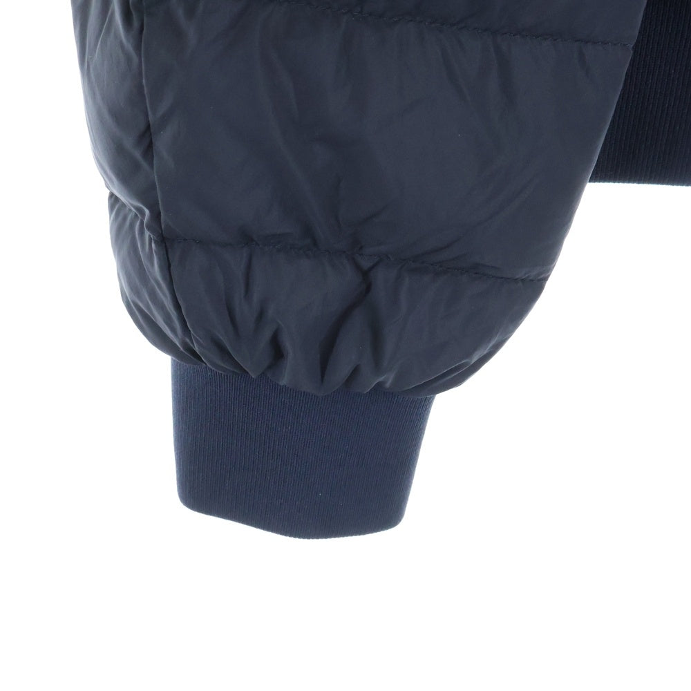 HERNO(ヘルノ) アビエイター ダブルポケット ジップアップ ダウンジャケット ブラック PI010ULE-19288-9200