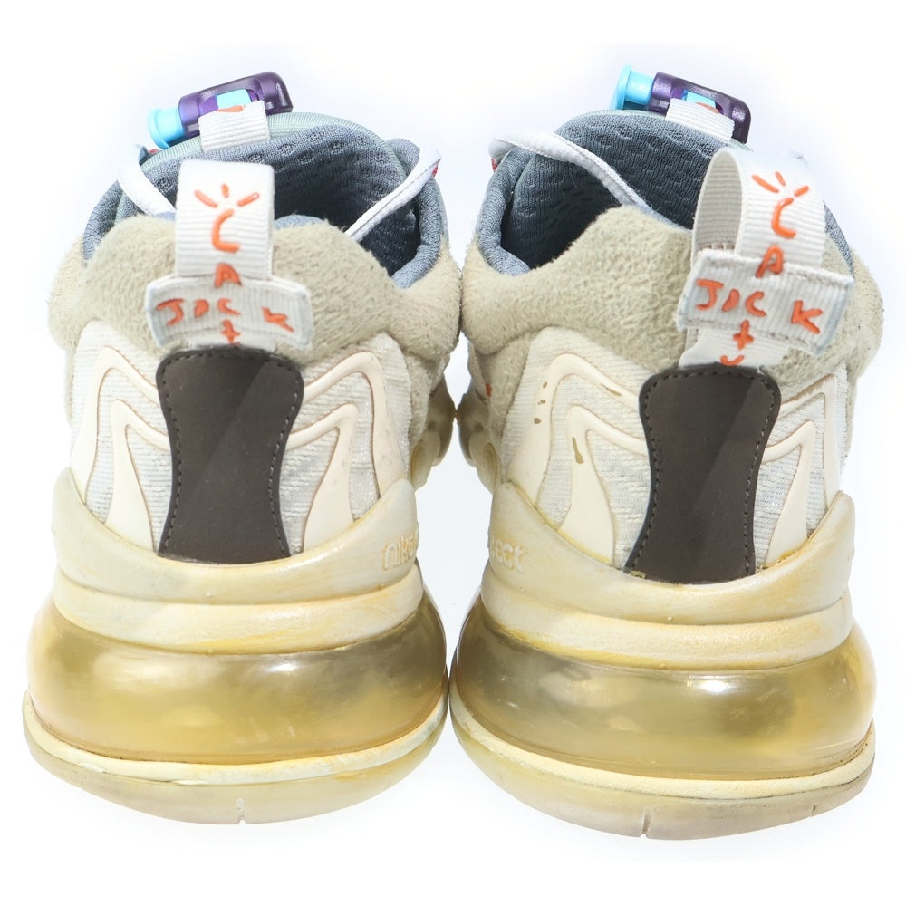 NIKE(ナイキ) ×TRAVIS SCOTT AIR MAX 270 CACTUS TRAILS トラヴィススコット エアマックス 270 カクタストレイル ローカットスニーカー ベージュ US8.5/26.5cm CT2864-200
