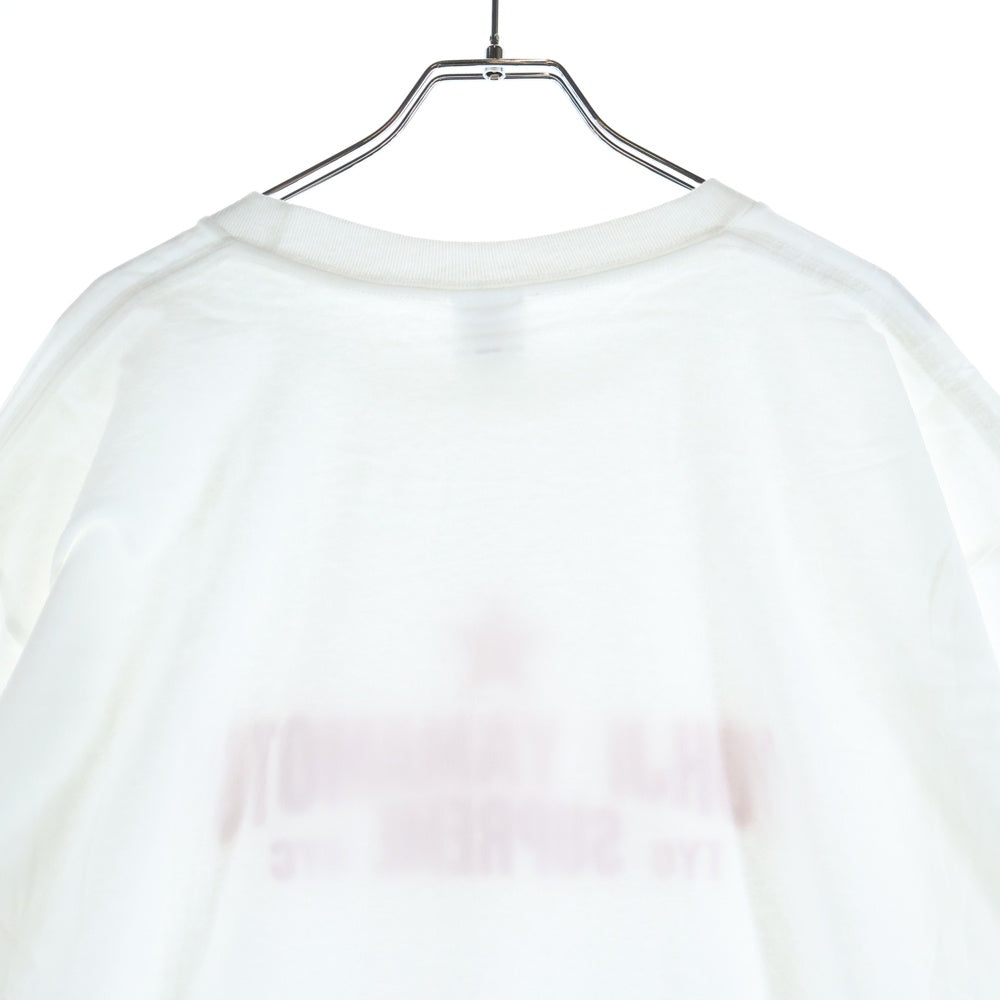 SUPREME(シュプリーム) 25AW ×Y's by Yohji Yamamoto Star Tee ワイズ ヨウジヤマモト スター フロントプリント ヘンリーネックTシャツ 半袖カットソー ホワイト