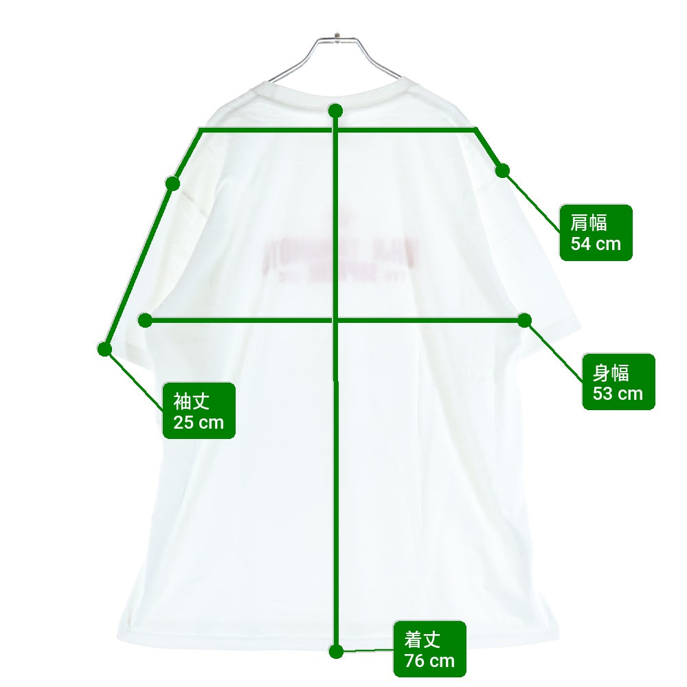 SUPREME(シュプリーム) 25AW ×Y's by Yohji Yamamoto Star Tee ワイズ ヨウジヤマモト スター フロントプリント ヘンリーネックTシャツ 半袖カットソー ホワイト