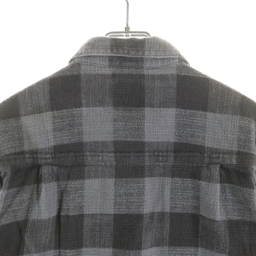 WTAPS(ダブルタップス) 17SS UNION LS SHIRT COTTON TEXTILE ユニオンチェック コットン テキスタイル 長袖シャツ グレー 171GWDT-SHM07