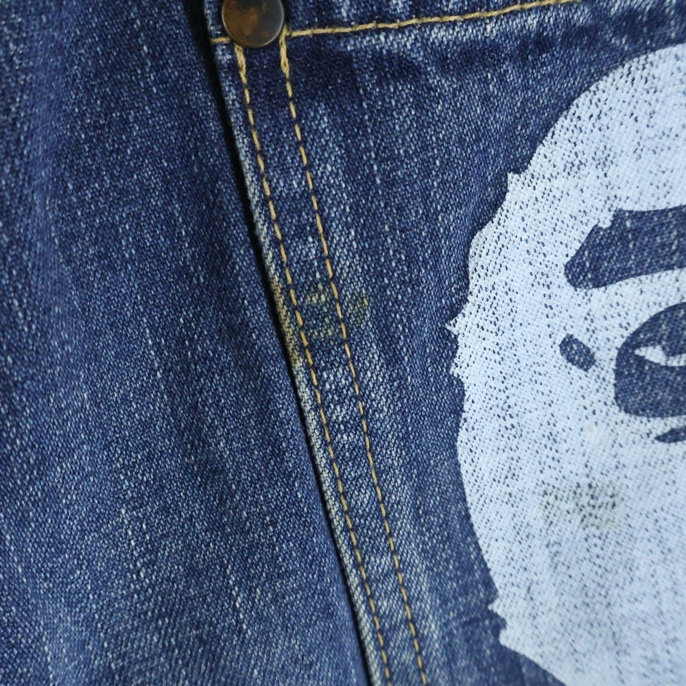 A BATHING APE(アベイシングエイプ) APE HEAD 猿顔プリント ジップ