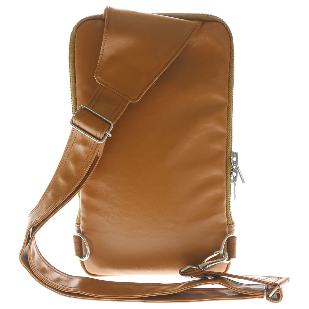 PORTER(ポーター) SLING SHOULDER BAG スリング マルチポケット レザーショルダーバック ブラウン 707-06127