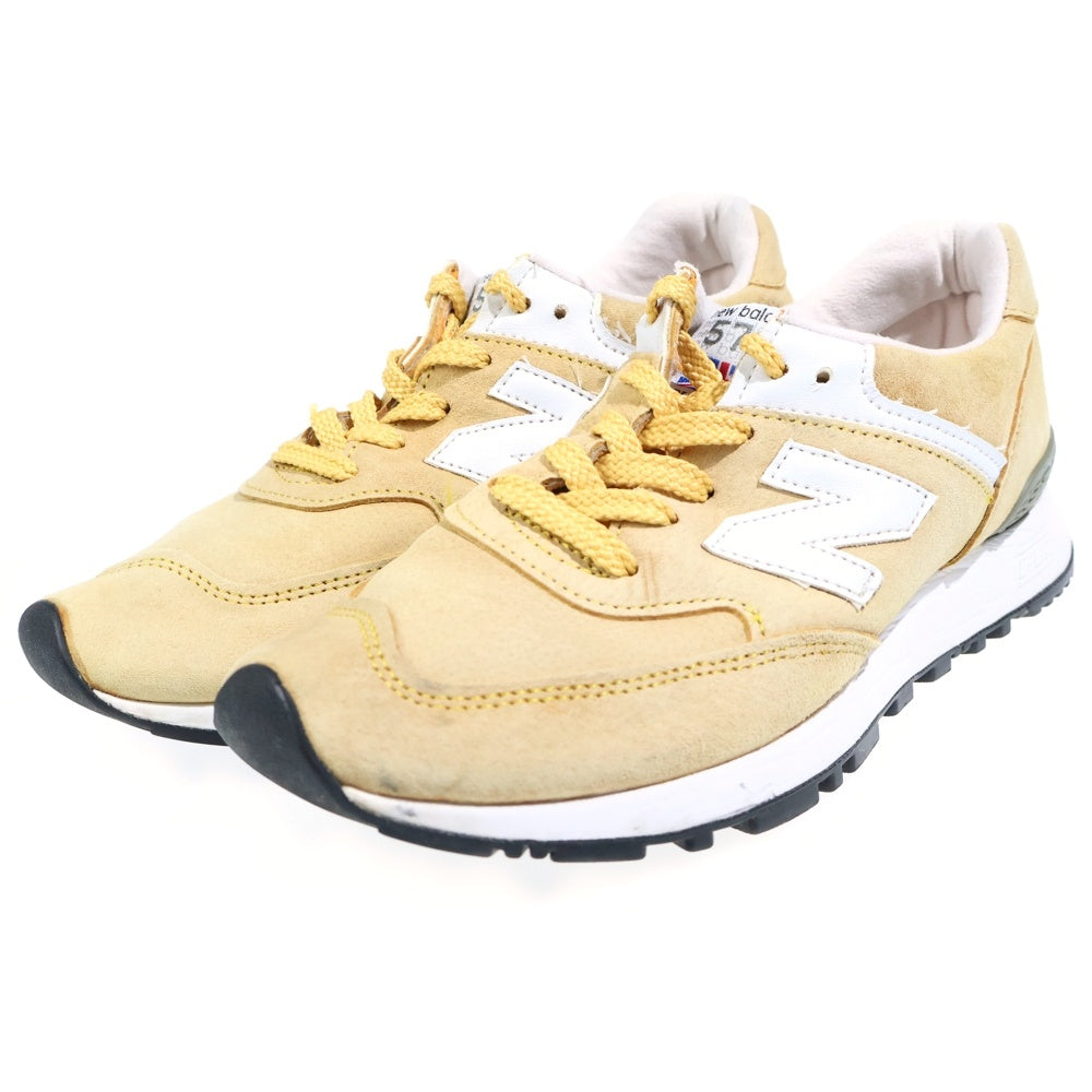 New Balance(ニューバランス) W576YY イングランド製 スウェード ローカットスニーカー イエロー