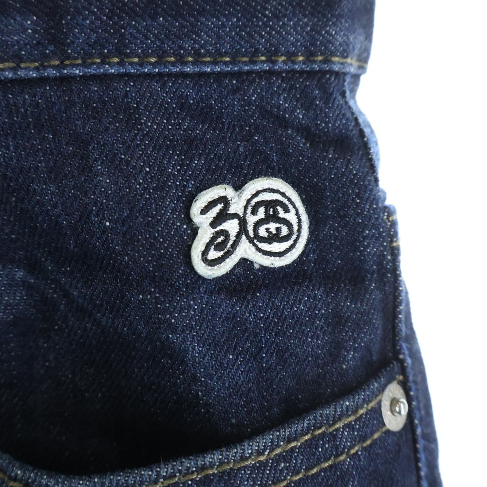 STUSSY(ステューシー) XXX 30周年 デニム バギーパンツ インディゴ