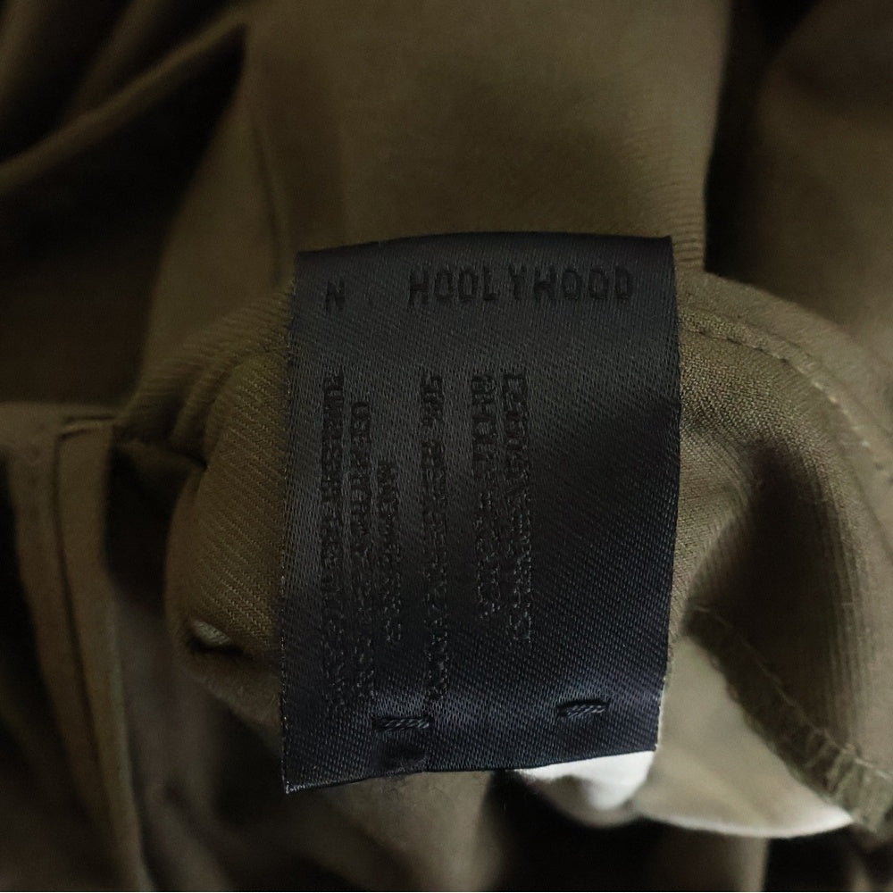N.HOOLYWOOD(エヌハリウッド) 2タック テーパードパンツ カーキ 282-PT08
