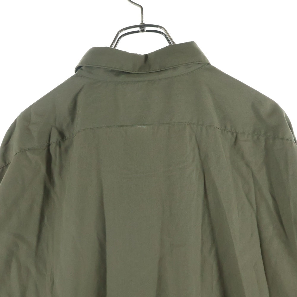 N.HOOLYWOOD(エヌハリウッド) 18AW レーヨン 長袖 シャツ カーキ 182-SH15