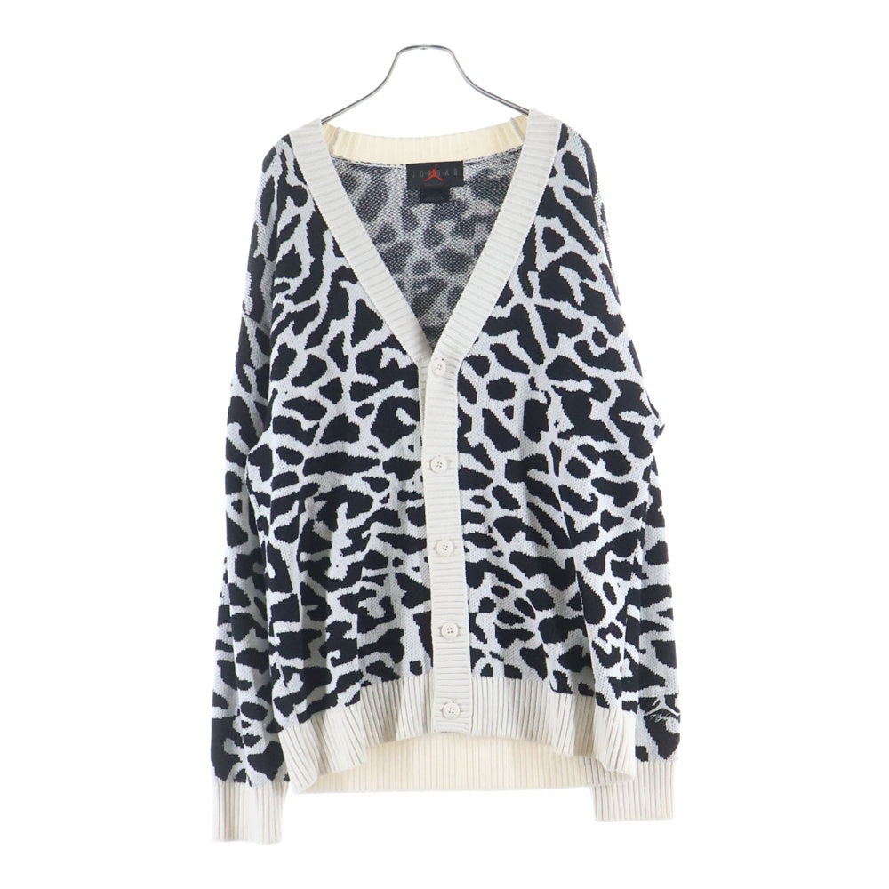 NIKE(ナイキ) AS M J FLT HRTG CARDIGAN ヘリテージ カーディガン ブラック×ホワイト DV7574-030