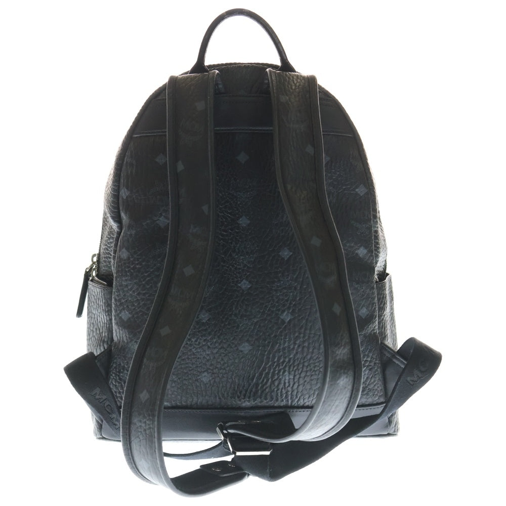 MCM(エム シー エム) TRILOGIE STARK BACKPACK 2WAY トリロジー スターク バックパック ツーウェイ リュックサック ブラック MMK8AVE72BK001
