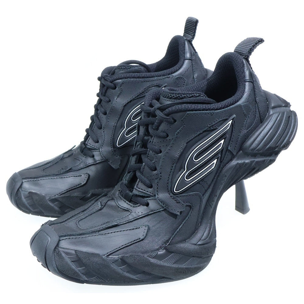 BALENCIAGA(バレンシアガ) Monday Heel Shoe マンデーローカットシューズ ハイヒールブラック 39/26cm 828981 レディース