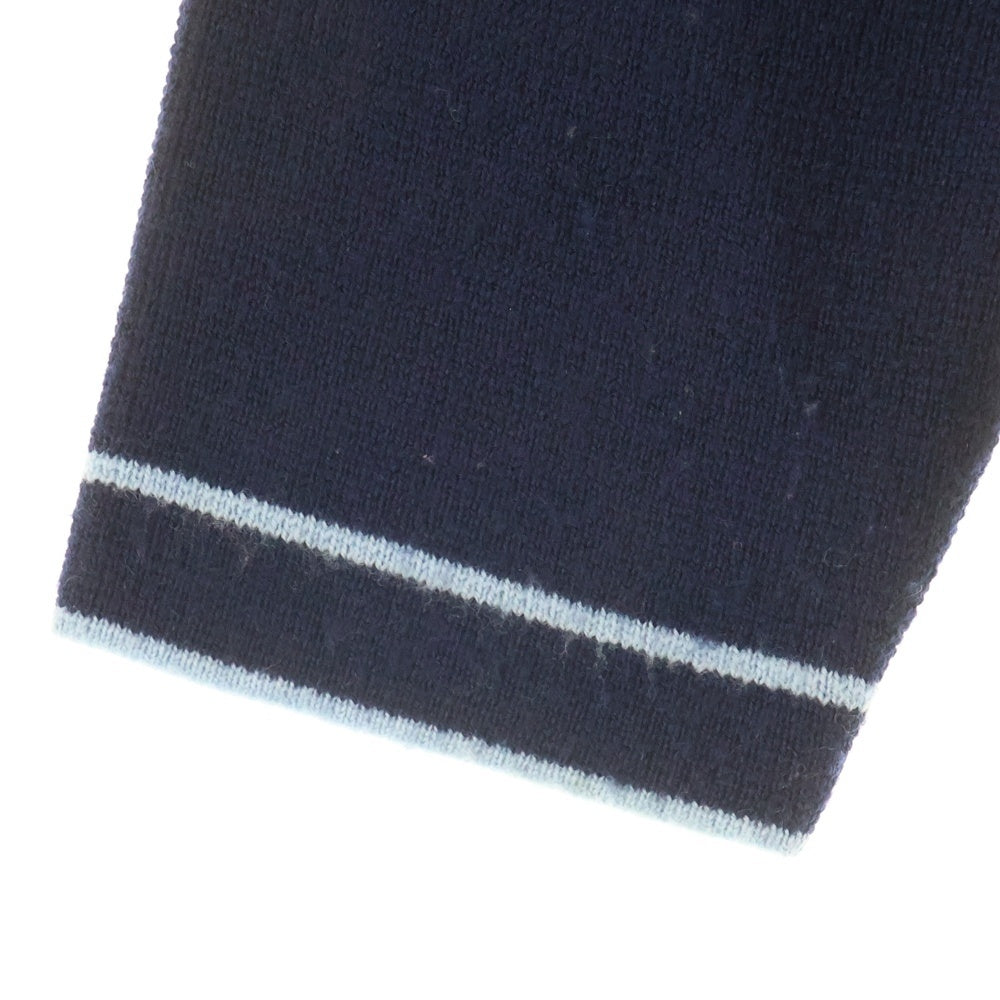 SUPREME(シュプリーム) 24AW Zip Up Polo Sweater ジップアップポロ スウェットセーター ブルー