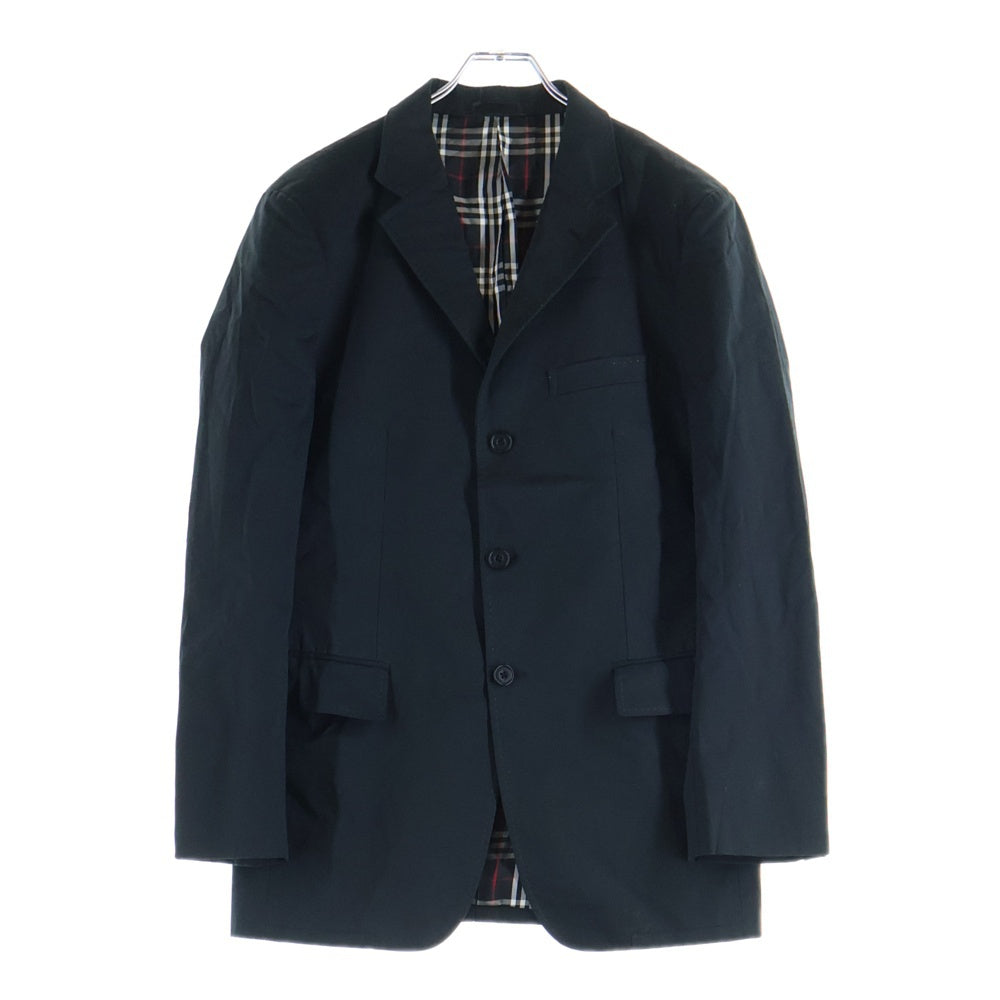 BURBERRY BLACK LABEL(バーバリー ブラックレーベル) 裏地ノバチェック ステンカラーコート ブラック BME80-700-09