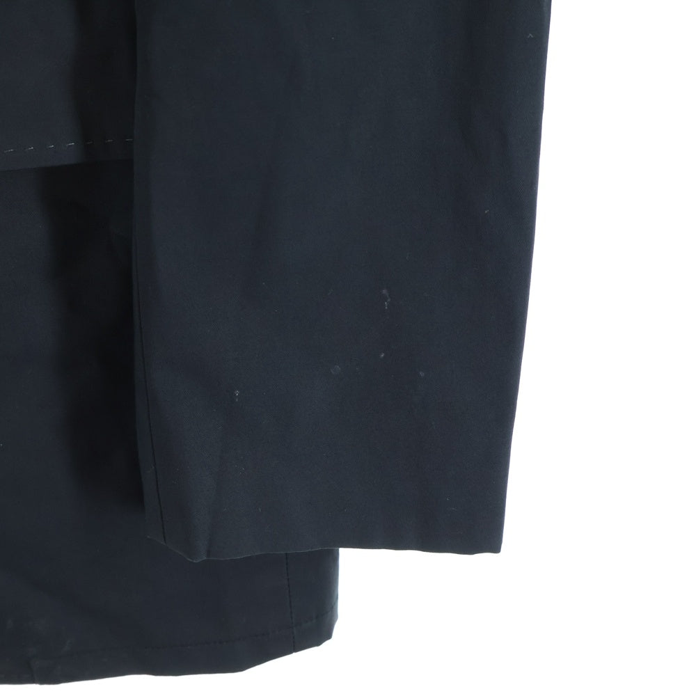 BURBERRY BLACK LABEL(バーバリー ブラックレーベル) 裏地ノバチェック ステンカラーコート ブラック BME80-700-09