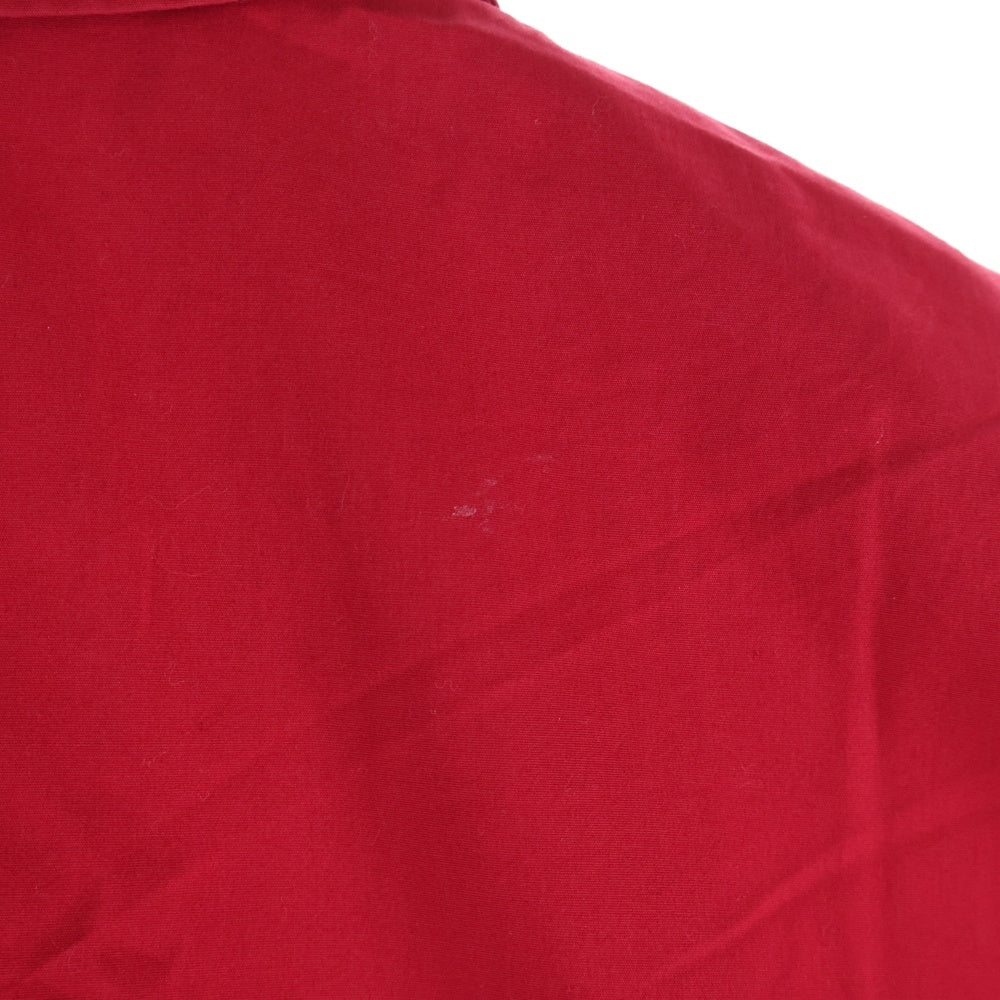 BURBERRY BLACK LABEL(バーバリー ブラックレーベル) 裏地ノバチェック ステンカラーコート レッド BMP61-811-15