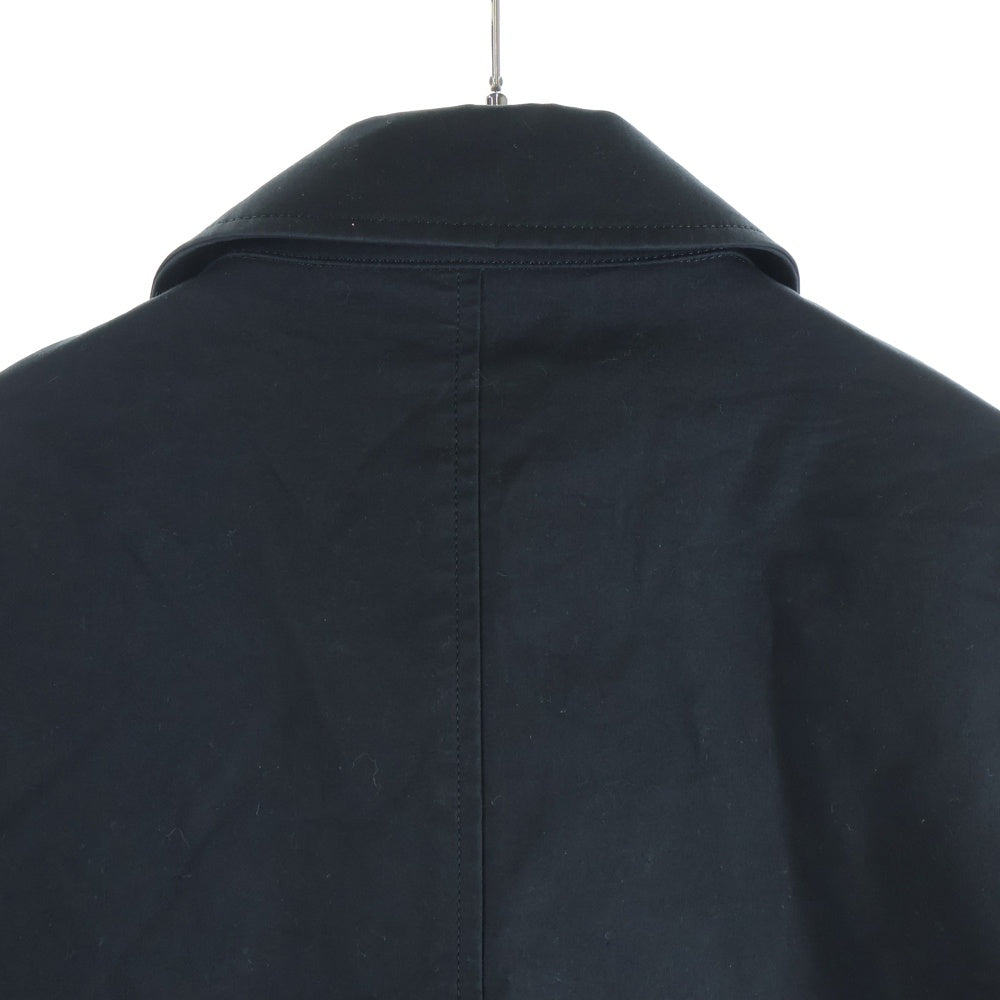 BURBERRY BLACK LABEL(バーバリー ブラックレーベル) 裏地総柄 ステンカラーコート ブラック BMA04-301-09