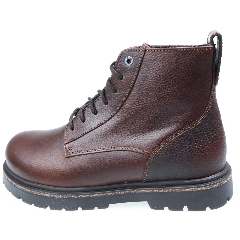 BIRKENSTOCK(ビルケンシュトック) HIGHWOOD LACE MID ハイウッド レース ミッド レザーブーツ ブラウン 1030757