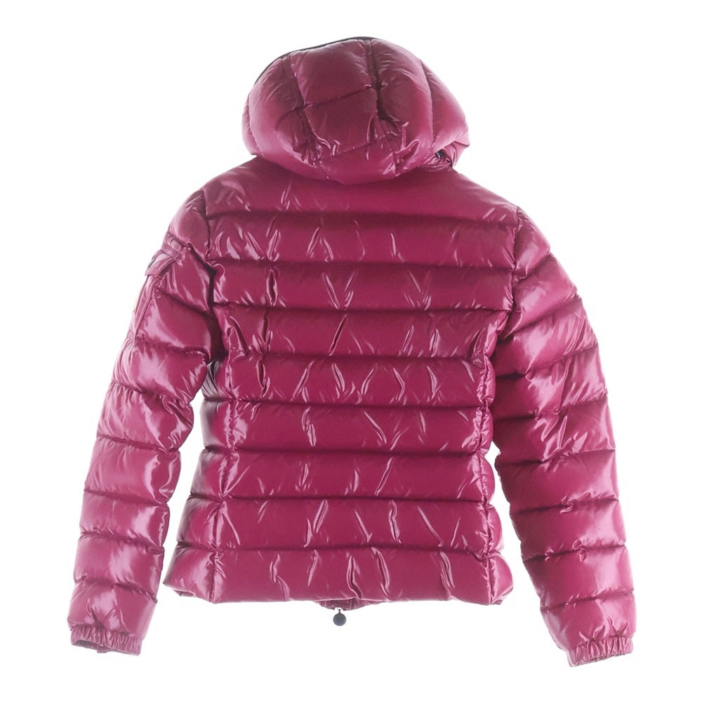 MONCLER(モンクレール) BADY DOWN JACKET ロゴパッチ フーデッド ナイロン バディ ダウンジャケット レディース パープル 120934594205 68950