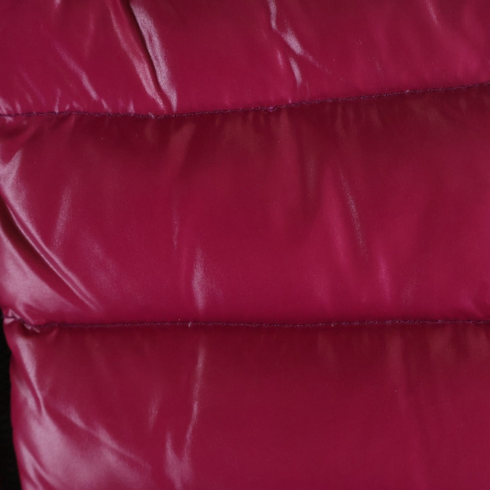 MONCLER(モンクレール) BADY DOWN JACKET ロゴパッチ フーデッド ナイロン バディ ダウンジャケット レディース パープル 120934594205 68950