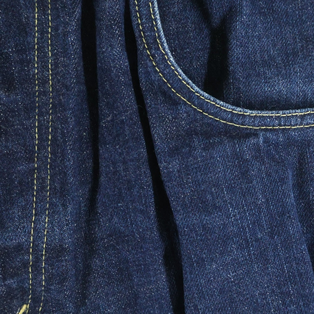 GANRYU(ガンリュウ) 09AW AD2009 サルエル ストレートデニムパンツ インディゴ ED-P011