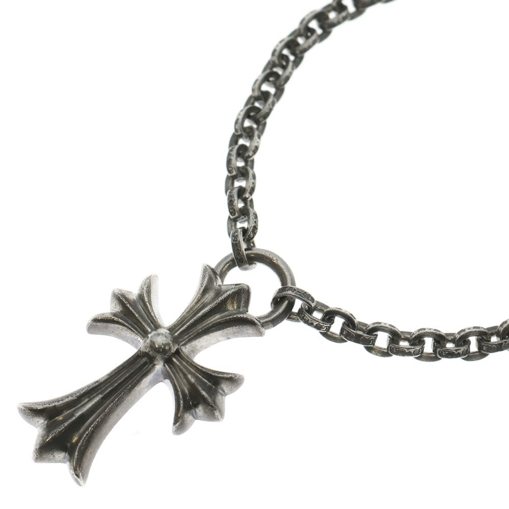 CHROME HEARTS(クロムハーツ) PPR CHN SML CH CRS ペーパーチェーン スモールCHクロス ネックレス シルバー