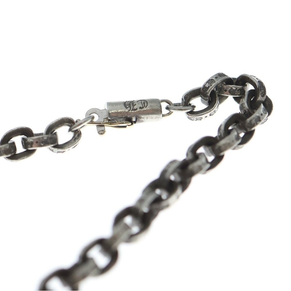CHROME HEARTS(クロムハーツ) PPR CHN SML CH CRS ペーパーチェーン スモールCHクロス ネックレス シルバー