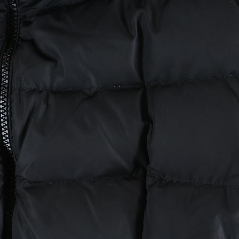 MONCLER(モンクレール) FLAMMETTE フラメッテ ロゴワッペン ジップアップ ダウンコート レディース ブラック 499310554155