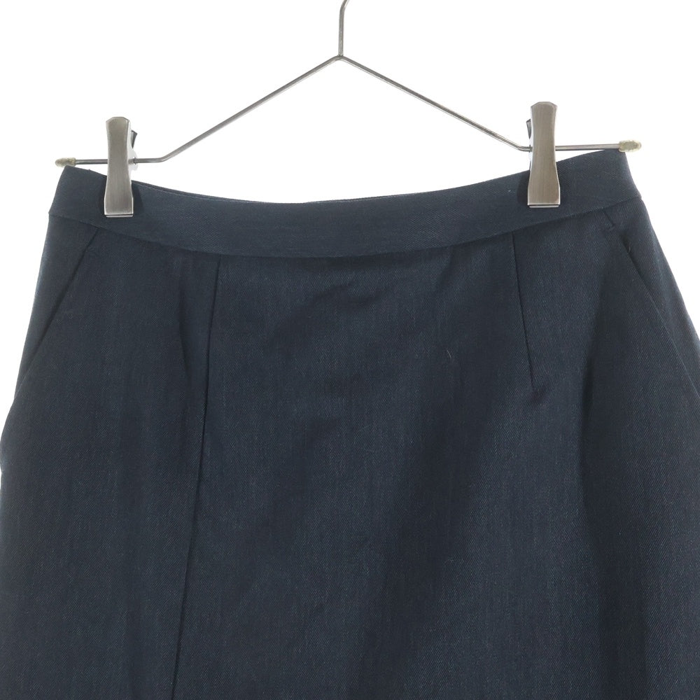 JOHN LAWRENCE SULLIVAN(ジョンローレンスサリバン) MILITARY WOOL ASYMMETRY PANTS スカートレイヤード ミリタリーウールアシンメトリーパンツ グレー 2C018-0122-11 レディース