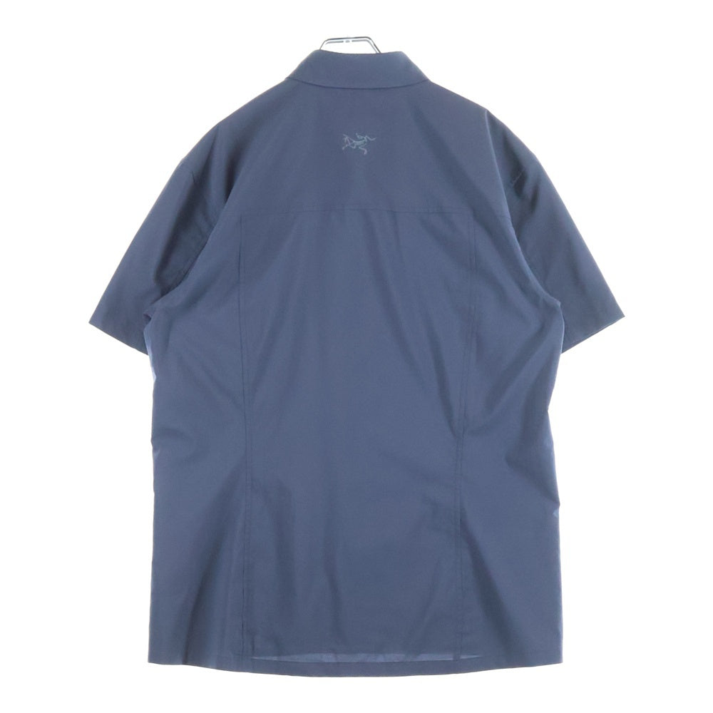 ARC'TERYX(アークテリクス) バック ロゴ プリント 半袖 シャツ ブルー 19076-105234