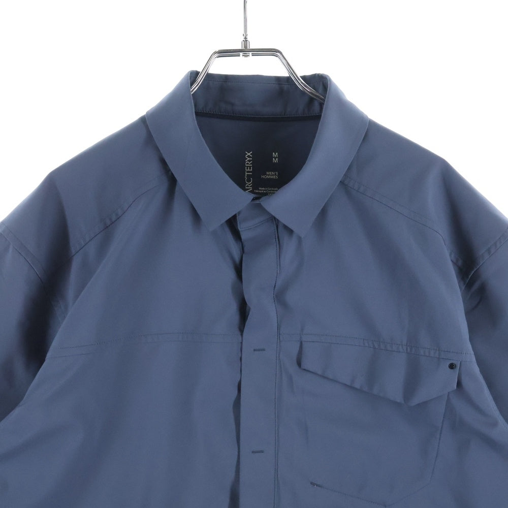 ARC'TERYX(アークテリクス) バック ロゴ プリント 半袖 シャツ ブルー 19076-105234