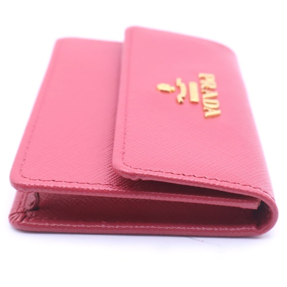 PRADA(プラダ) サフィアーノメタル カードケース ピンク 1M0881 レディース