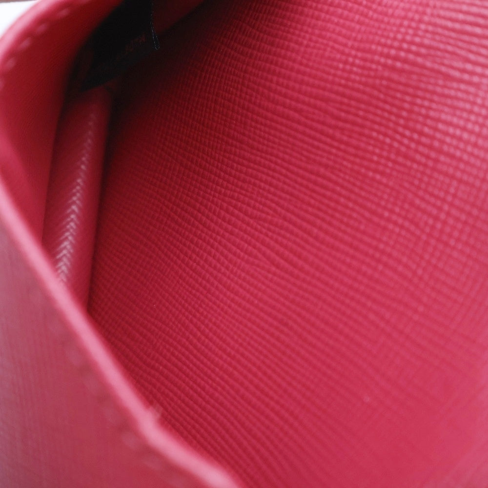 PRADA(プラダ) サフィアーノメタル カードケース ピンク 1M0881 レディース